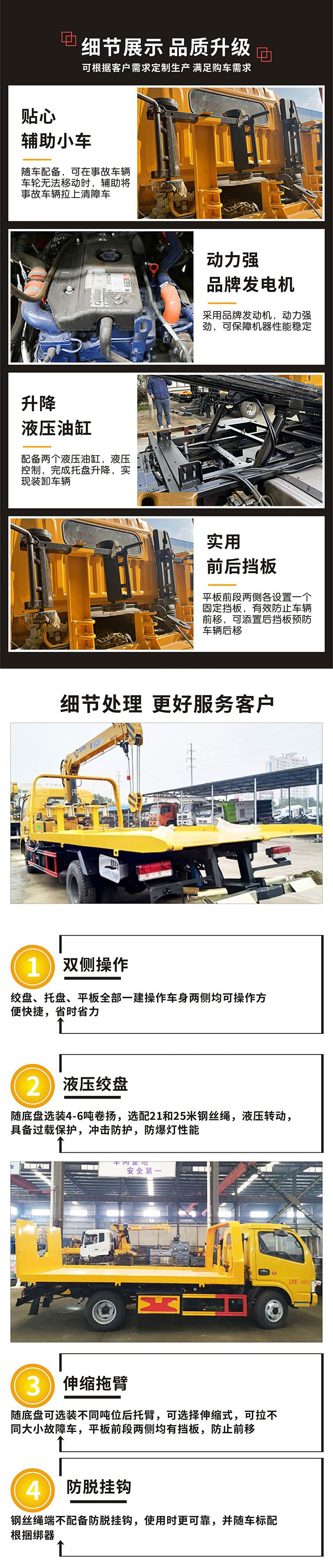 潤知星牌SCS5185TQZZGF6型清障車